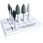 Adjustment Kit DA2 - Kit 6 Stück (3 x Fräser, 3 x Polierer) - Kit DA2