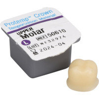 Protemp™ Crown - 5 darabos csomag, oberer Molar L, 1 Stückmesslehre - 50610