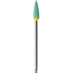 Diamant Polierer - Packung 2 Stück türkis/gelb, mittel, HP, Figur 9854, 13 mm, ISO 040 - 046372