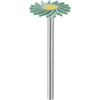 Diamant Polierer - Stück türkis/gelb, mittel, HP, Figur 9855, 1,6 mm, ISO 170 - 046373