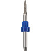 CAD/CAM Diamant Schleifer - Stück diamantiert, blau, Schaft-Ø 3 mm, Figur ZGB-125D, Kopflänge: 15 mm, ISO 025 - N7.G.04