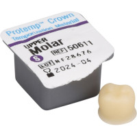 Protemp™ Crown - 5 darabos csomag, oberer Molar S, 1 Stückmesslehre - 50611