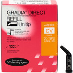 GC GRADIA® DIRECT - csomag 20 x 0,24 g Unitip anterior CV - 1972