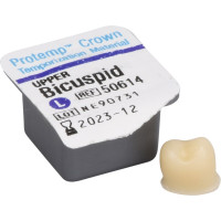 Protemp™ Crown - 5 darabos csomag, oberer Prämolar L, 1 Stückmesslehre - 50614