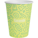 Monoart® Mundspülbecher Hartpapier - Karton 1.000 Stück Graffiti cedro, 180 ml - 21410103