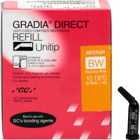 GC GRADIA® DIRECT - csomag 10 x 0,24 g Unitip anterior BW - 1983 GC GRADIA® DIRECT - csomag 10 x 0,24 g Unitip anterior BW - 1983