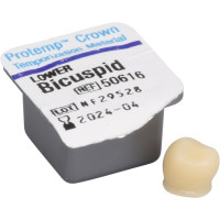 Protemp™ Crown - 5 darabos csomag, unterer Prämolar, 1 Stückmesslehre - 50616