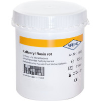 Kallocryl® Resin - Flasche 500 g Pulver rot - 1690