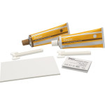 Repin™ - Packung Impressionspaste 1 x 300 g weiß, 1 x 125 g braun, 1 Mischblock, 1 Tubenroller - 4241110PE
