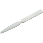Anmischspatel - Stück Kunststoff, weiß - 02830