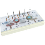 Zirkon Kit ZKD4 - Set 5 Diamanten, 2 Polierer - ZKD4