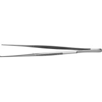 Chirurgische Pinzette nach Semken - Stück 1 x 2 Zähne, 150 mm,  gerade - AESSTSEMTS