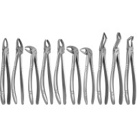 Extraktionszange - Set 10 Stück ergonomischer Griff - AESEFSET