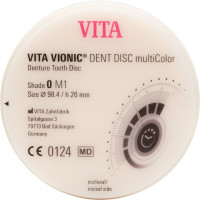 VITA VIONIC® DENT DISC multiColor - Stück Ø 98,4 mm, H 20 mm, 0M1 - AD0M19820