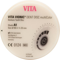 VITA VIONIC® DENT DISC multiColor - Stück Ø 98,4 mm, H 20 mm, A1 - ADA19820