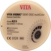 VITA VIONIC® DENT DISC multiColor - Stück Ø 98,4 mm, H 20 mm, A3,5 - ADA359820