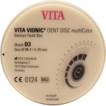 VITA VIONIC® DENT DISC multiColor - Stück Ø 98,4 mm, H 20 mm, D3 - ADD39820