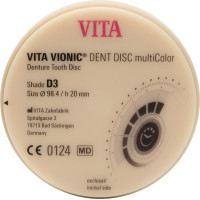 VITA VIONIC® DENT DISC multiColor - Stück Ø 98,4 mm, H 20 mm, D3 - ADD39820