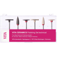 VITA CERAMICS Polishing technical - Packung 3 Hochglanzpolierer grau, Brush, VI-DT-H17D - ERHH17D3