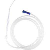 Chirurgischer Absaugschlauch - Packung 10 Stück 220 cm, mit Yankauer-Kanüle - 270651