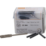 Kauflächenpolierer 9523, polírozó, (fém), szürke, ISO 030, HP, 100 darab