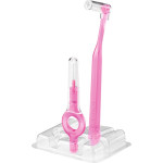 CURAPROX CPS prime start - Packung 5 Bürsten 08 pink, Ø 3,2 mm, 2 Halter (UHS 409, UHS 470) - 73340458