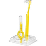 CURAPROX CPS prime start - Packung 5 Bürsten 09 gelb, Ø 4 mm, 2 Halter (UHS 409, UHS 470) - 73340451