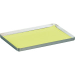 Tray-Filterpapier - Karton 10 x 250 Stück 18 x 28 cm, gelb - 5680