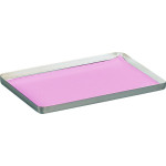Tray-Filterpapier - Karton 10 x 250 Stück 18 x 28 cm, rosa - 5750