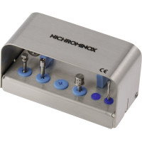 IMPLANT PLUG'IN N° 1 - Stück für 6 Instrumente und 1 Ratsche, 10 x 5 x 4 cm - PN500401 IMPLANT PLUG'IN N° 1 - Stück für 6 Instrumente und 1 Ratsche, 10 x 5 x 4 cm - PN500401