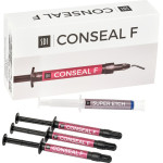 conseal f Kit 3 x 1 g Spritzen Versiegler, 1,25 g Super Etch LV Spritze, 20 Einwegtips