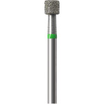 Diamanten 840/841 - Packung 3 Stück grün grob, HP, Figur 841 Zylinder flach, 3,5 mm, ISO 037 - 6841.104.037