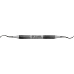 KKD® Easy Clean durasharp Universal Kürette - Stück Figur 4R/4L, für Seitenzähne, mit Metallgriff - 14822