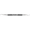 KKD® Easy Clean durasharp Gracey Kürette - Stück Figur 11/12, für Prämolaren/Molaren, mit Metallgriff - 14810