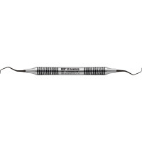 KKD® Easy Clean durasharp Gracey Kürette - Stück Figur 7/8, für Prämolaren/Molaren, mit Metallgriff - 14806