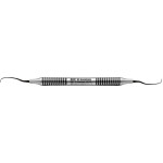 KKD® Easy Clean durasharp Gracey Kürette - Stück Figur 13/14, für Prämolaren/Molaren, mit Metallgriff - 14812
