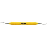 KKD® COLOR Gracey Kürette - Stück Figur 5/6, für Präm./Frontz., gelb, mit ergonomischem Silicongriff - 14704