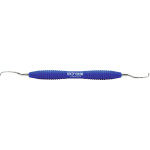 KKD® COLOR Gracey Kürette - Stück Figur 13/14, für Präm./Molaren, blau, mit ergonomischem Silicongriff - 14712