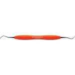KKD® COLOR durasharp Scaler - Stück orange, für Front- und Seitenzähne, mit Silicongriff - 14926