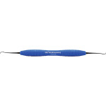 KKD® COLOR durasharp Scaler - Stück blau, für Front- und Seitenzähne, mit Silicongriff - 14932