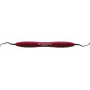 KKD® COLOR durasharp Universal Kürette - Stück Figur 4R/4L, lila, mit ergonomischem Silicongriff - 14922