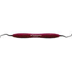 KKD® COLOR durasharp Universal Kürette - Stück Figur 2R/2L, lila, mit ergonomischem Silicongriff - 14921