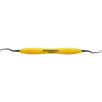 KKD® COLOR durasharp Gracey Kürette - Stück Figur 5/6, für Präm./Frontz., gelb, mit Silicongriff - 14904
