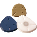 Formplatten - Stück 8 cm, Kunsstoff, blau - 16000011