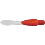 TOPDENT Keramik-Modellier-Instrumente „Color“ - Ansätze - Stück für Nr. 1, Spatel, 0,1 mm, rot, flexibel - 11504