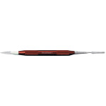 TOPDENT Keramik-Modellier-Instrumente „Color“ - Stück Nr. 2 mit Spitzen, rot - 11502
