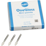 OneGloss™ / OneGloss™ PS + M - csomag 12 Polierer Minispitze, montiert, ISO 030 - 186