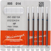 Diamanten 805, gyémántcsiszoló, kék, ISO 014, HP, 5 darab