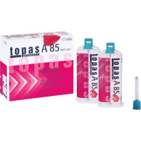 topas PERFECT A85 fast - Packung 2 x 50 ml Kartusche, 8 Mixing Tips grün - 000082517