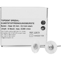 TOPDENT nylon kefe - Pack 6 db Ø 22 mm
